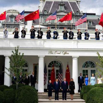 Pomp prevails over substance as Donald Trump hosts Xi Jinping